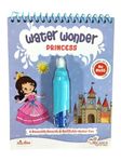 Reusable Magic Water Coloring Book For Kids, Educational Fun Time for Kids, Mess-Free Art with Quick Dry Technology (Princess Theme | 4 Reusable Coloring & Activity Boards | 1 Refillable Water Pen)