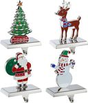 Set of 4 Christmas Stocking Holder 