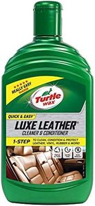 Turtle Wax 51793 Luxe Leather Car Seat Upholstery Cleans, Restores & Protects Car Interior 500ml