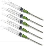 Syringes & 14G Blunt Needle (5 Pack) for DIY Mixing (2-3ml Syringe)