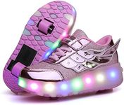 Unisex Kids LED High-top USB Rechar