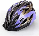 Acrawnni Adult Bike Helmet - CPSC-Compliant Bicycle Cycling Helmet Lightweight Breathable and Adjustable Helmet for Men and Women Commuters and Road Cycling (Purple, OneSize)