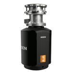 Moen GXB75C Host Series Control Activation 3/4 HP Garbage Disposal with Sound Reduction, Power Cord Included