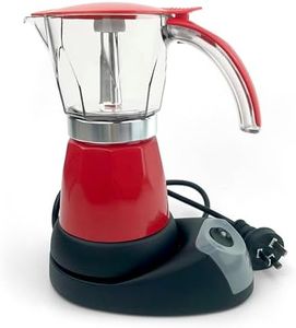 Electric Moka Coffee Maker Moka Pot Espresso Machine Italian Classic 6Cups auto power off Home