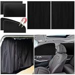 PAMASE Set of 5 Car Privacy Curtain