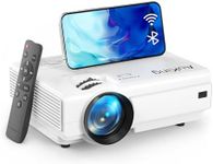 AuKing Projector with WiFi and Blue