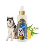 Petlife Organic Dry Bath Shampoo For Siberian Husky Dog & Puppy|Dry Waterless Spray Dog Shampoo For A Cleaner, Smoother & Shinier Coat-Made With Natural Ingredients For All Dog Breed-200 Milliliter