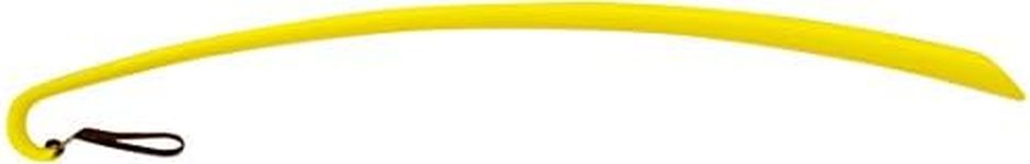 HOMECRAFT Extra Long Plastic Shoe Horn, Long Handled, Mobility Aid For Elderly or Post Op, Avoid Stooping, 56 x 4.5cm, Yellow