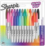 Sharpie Glam Pop Permanent Markers 