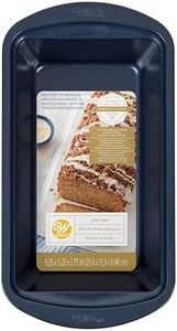 Wilton Non-Stick Diamond-Infused Navy Blue Loaf Baking Pan, 9 x 5-inch