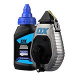 OX Pro 30m/100' Aluminum Chalk Reel Value Pack - Kevlar Bold Line / 6:1 Gear Ratio
