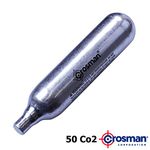 Crosman Powerlets 12gram Airgun Co2 Cartridge 50 Pack - 12gr Powerlets Bulbs Compatible With All Popular Co2 Pellet & BB Guns Inc, Gamo & Smith Wesson, Umarex etc.