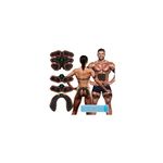 iWarmbase EMS Muscle Stimulator, Portable Electric ABS Stimulator with 6 Modes & 19 Intensities, Six Pack Machine AB Trainer Full Body Arm/Legs/Hip for Men Women