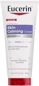 Eucerin Skin Calming Cream - Full Body Lotion for Dry, Itchy Skin, Natural Oatmeal Enriched - 14 oz. Tube