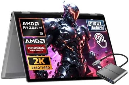 HP OmniBook X Flip 2 in 1 Laptop, 16" 2K IPS Touchscreen, AMD Ryzen AI 5 340(Beat i7-1355U), 16GB LPDDR5X 1TB SSD, AMD Radeon 840M Graphics, Wi-Fi 6E, 5MP IR Privacy Camera, AI Copilot+ PC, Win 11