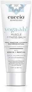 Cuccio Somatology Yogahhh Muscle Balm - Offers Soothing and Cooling Relief - Lightweight and Non Oily Finish - Helps Revitalize and Energize Muscles Post Rigorous Exercise - Paraben Free - 3.25 oz