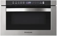 GASLAND 1.2 cu. ft. Microwave Drawer 24 Inch, 1000W Drawer Microwave, Under Counter Microwave, Stainless Steel Microwave Drawers, Under the Cabinet Microwave with 11 Custom Cooking Levels