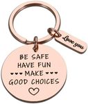 Make Good Choices Keychain for Teen