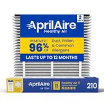 Aprilaire 210 Replacement Filter, MERV 11, Self-Seal, Pack of 2