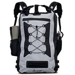 Oak Creek Outdoor Supply Canyon Falls (55L) XL Dry Bag Backpack. Premium Waterproof Backpack with Padded Back and Shoulder Straps. PVC Construction. Keep Your Gear Dry