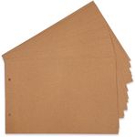 AIOR Photo Album Kraft Paper Pages 28 x 18 cm, Refill Pages for Scrapbook Album, Suitable for Adventure Book, 40 Pieces