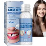 Temporary Tooth Filling Repair Kit,False Teeth for Temporary Tooth Filler,Chipped Tooth Repair Kit,Fixing Dental Bridge Repair Kit,Dental Repair Denture Repair,Bridges Ga/ps and Replaces Chipped Teeth