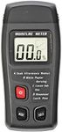 TOPWAY Digital Moisture Meter Portable 2 Pins with LED Display for Trees Wood (Range 0-99% Accuracy ±0.5%) + 9V Battery