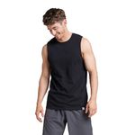 Russell Athletic Men's Essenital Muscle T-Shirt, Black, Medium