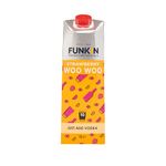 Funkin Strawberry Woo Woo Pre-Made Cocktail Mix 1 Litre (Case of 6) | Cocktail - Just Add Spirits, Perfect For Parties