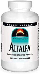 Source Naturals Alfalfa 10 Grain Dietary Supplement - 500 Tablets