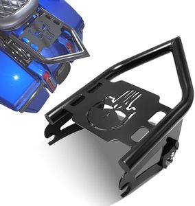 VPZMT Detachables Luggage Rack for Harley Street Glide, Road King, Road Glide, Electra Glide, Touring 2009-2025 Models (Rear Grab Handles Bracket Kit)