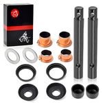 Steering Knuckle King pin & Bushing Repair Kit Compatible with Yamaha Golf Cart G2 G8 G9 G11 G14 G16 G19 G20 1985-2001