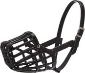 OmniPet M180-7BK Italian Basket Dog Muzzle, Size 7, Black