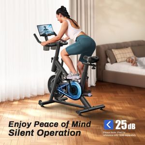 MERACH Exercise Bike with LED Display – Indoor Cycling Trainer