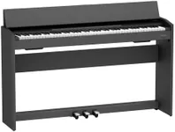 Roland F107 Digital Streamlined and Affordable Home Piano with Attractive Modern Design | Perfect for Beginners | Class-Leading Sound and Playability | Onboard Bluetooth & More, Black