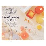 House Of Crafts Candlemaking Craft, Single Craft Kit Set, Multicoloured, Includes Wax Pellets, Moulds, Dyes, Fragrance, Pipette, Wicks, Rod, Sealer