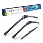 26"/18"/14" Wipers Blades Set Replacement for Jeep Cherokee 2021 2020 2019 2018 2017 2016 2015 2014 OEM Quality All-season Windshield Wiper Blades for My Car(Set of 3)