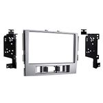 Metra 95-7361S Double DIN Dash Kit for Select 2010-2012 Hyundai Santa Fe Vehicles (Silver)