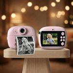 TintLoop Instant Print Mini Camera for Kids & Adults | Inkless Thermal Printing | 2.4” Display | SD Card Support | Rechargable