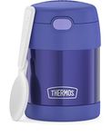 THERMOS FUNTAINER 10 Ounce Stainless Steel Kids Food Jar, Purple