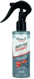 Wavex Anti Fog Treatment for Car Interior Glass, Helmet Visor & Spectacles | Prevents Fogging & Condensation | Clear Streak-Free Visibility | Interior Use Only | 125ml