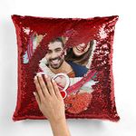 MUKESH HANDICRAFTS Cushion Cover with Filler, Golden, Set of 1, Polyester, 16x16 Inches