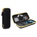 GadgetBite Portable Electronic Accessories Organizer - Travel-Friendly Pouch for Vlogging Camera, USB Cables, Power Banks, Adapters, Hard Disks, and More (Yellow)