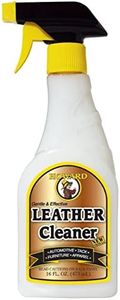 HOWARD PRODUCTS LTC016 Leather Care Ultra-Gentle 473ml Leather Cleaner - Eco-Friendly, PH Balanced, Biodegradable Ingredients - Ideal for Furniture, Shoes, Automotive Leather, and More, White