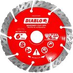 Freud-Diablo DB 6 Diamond Seg Turbo Mas CO, Multi, One Size, DMADST0600