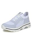 ABROS Men's Author ASSG1136 Sports Shoes -White/L.Grey -7UK