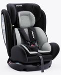 Cherilo Baby Car Seat | ECE R44/04 Safety Certified | 4 Recline Positions, Adjustable Headrest, Side Impact Protection, Padded Cushions | Car Seat for Baby, 0–12 Years, 0–36kg – Black & Grey