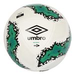 Umbro Neo Swerve Soccer Ball, Size 5, White/Black/Teal