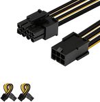 J&D 6 Pin to 8 Pin PCIe Express (PC