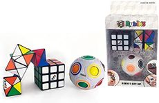 Rubiks Rubik's Rubiks Gift Set Includes Rainbow Ball, Squishy Cube and Magic Star